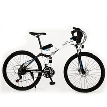 3륜전기자전거 전기 접이식 자전거 Iithium 배터리 Ebike 알루미늄 강력한 Aldult MTB, Spoke Wheel C+36V16AH
