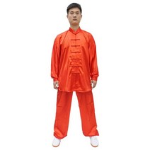 태극권복 여자 남자 모조 실크 쿵푸 유니폼 무술 태극권 의류 긴 소매 정장 Wushu 성능 착용 Tracksuit