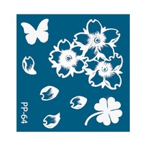 재사용가능 헤나타투 셀프헤나도안, 1개, PP-64