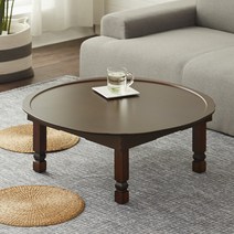 즐거운집 명품엔틱 원형밥상 대형, 혼합