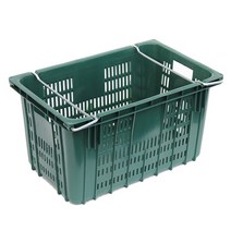SK플라스틱 플라스틱바구니 운반상자 모음 다양한 바구니, 6.운반3호 녹색(철고리포함)