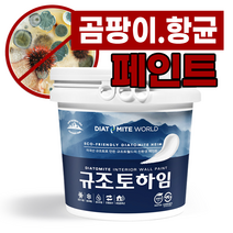 규조토하임 페인트타입 18Kg (색상선택) 곰팡이 결로방지페인트 벽지 친환경 천연 단열 베란다, 52.그레이D(하단 색상표참조), 1개