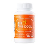 그린스토어 쏠라D 츄어블 1000IU 60g, 60정, 1개