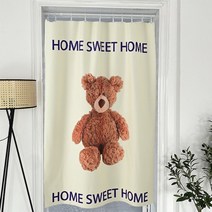 자수커튼 거실 꽃무늬 맟춤 커텐 ins 도어 침실 주방 하프 파티션 인쇄된 노렌 교수 cortinas 홈 장식