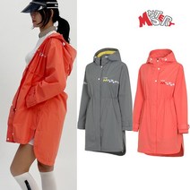 미스테리골프 여성 방수 후드 사파리비옷 MG-RW04, 90(S), 오렌지