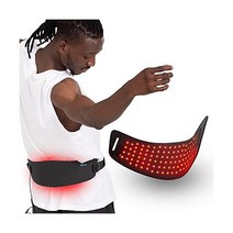 Cirius LED Belt Pro 근적외선 적색광 테라피 장치 코드 포함 가정용 웨어러블 딥 침투 저레벨 라이트 테라피 통증 완화 근육 치료용