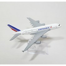 비행기 모형 다이캐스트 1:400 항공기 모형 대한항공 아시아나항공 외 28종 16cm 1:400, 에어프랑스 A380