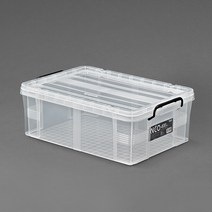 코멕스 네오박스 플라스틱 수납 리빙박스 40L, 없음