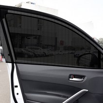 햇빛 보호 모기 차단 자동차 메쉬 창문 모기장 & 햇빛가리개 옵션선택, 앞유리용 2P (블랙)