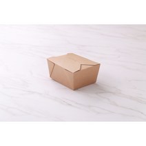 (트레이마켓) 상168X134X65 하152X120 / 45oz / 파스타 샐러드 크라프트박스 중 100개