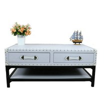 미국식 복고풍테이블 호텔 로비 좌탁 우드 기실 저렴, 바닥판이 없는 고칠기 90x50x48