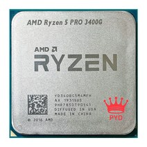 AMD Ryzen 5 PRO 3400G R5 3.7 GHz 쿼드 코어 8 스레드 65W CPU 프로세서 YD340BC5M4MFH 소켓 AM4 접촉 r5, 한개옵션0