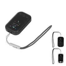가정용 정밀 고화질 NDIR 감지 대기질 측정기 5V USB 충전, [02] Black