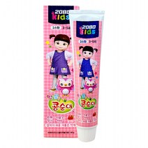 애경 2080 어린이 치약70g 2~5세, 딸기향, 1개입