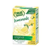 트루 레몬 분말 에이드 라임 오렌지 체리, Free 5 samples Lem Lemonade, 1.06 Ounce (Pack of 6)