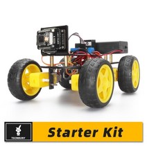 아두이노용 스마트 DIY 자동차 키트 4WD 와이파이 ESP32 카메라 스타터 키트, ESP32 Cam Car Kit, ESP32 캠 카 키트