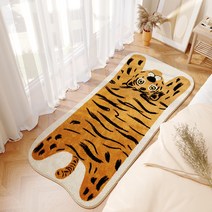 동물 카페트 호피무늬 러그 직사각 북유럽 주방 화장실 거실 발매트