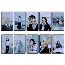 10 개대 Kpop Twice 앨범 포뮬러 Loveo T 3 Lomo 카드 세트 Hd 크리스탈 포토 스티커 팬 컬렉션 선물, 1