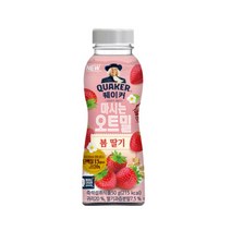칠성 쉐이크 아침 식사 대용 퀘이커 마시는 오트밀 오트 & 봄딸기 한박스 건강식 간편식 식단조절 선식 50G 20개, 30세트