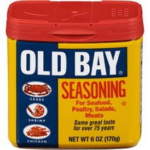 [미국직배송]올드 베이 시즈닝 170g Old Bay Seasoning 6oz, 수량