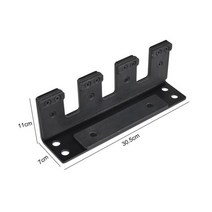 바벨컬 이지바 중량컬바세트 덤벨 이지바컬 바벨 바 벽걸이 랙 체육관 보관 프레임 막대 디스플레이 브래킷 액세서리, [01] Black