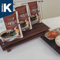 정성드리 섬진강재첩국 매생이국 굴국 시래기된장국 장어탕 밀키트 간편식, 순수장어탕 500gx2팩+국엔딱2팩