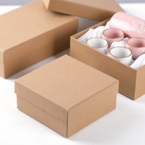 공박스 크라프트 지박스 미니 구디백 단상자 싸바리 박스 포장 선물 상자