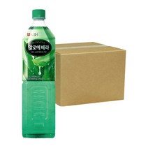 담터 알로에 베라 주스 1.5L 12펫, 단품없음