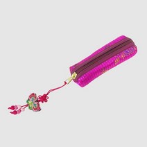 레인보우 전통 무늬 누빔 도장집 도장케이스 10색, 6 하늘