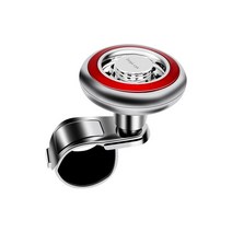 스티어링 휠 자동차 스티어링 휠 부스터 볼 차량 범용 지게차, 01 Red