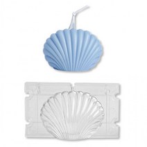 베어브릭 만들기 석고트레이몰드 실리콘몰드 젤캔들홀더 석고방향제 몰드 방향제 레진몰드 초몰드 캔들만들, 1-조개몰드-소