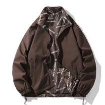 남성 양면 방수 바람막이 점퍼 봄 가을 리버시블 아웃도어 자켓 WI163J