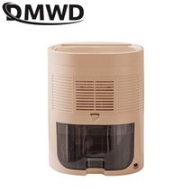 제습기 dmwd 휴대용 전기 공기 청정기 콜링 드라이어 클리너 홈 미니 수분 흡수제, 카키색 옷감