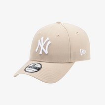 [백화점매장 정품출고] 뉴에라 야구모자 볼캡MLB 베이직 뉴욕 양키스 볼캡 베이지