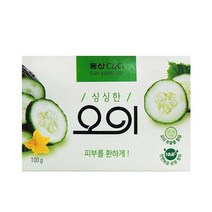동산씨앤지 오이 비누, 100g, 2개