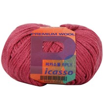 실바람 피카소울 6PLY 뜨개실, 44 (루즈핏), 1개