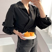시티언발뒷리본셔츠블라우스CT