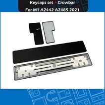 노트북 키보드 키캡 세트 AZERTY 자판 키 맥북용 프로 M1 맥스 레티나 후반 수리 A2442 A2485 14인치 16인치, 01 US
