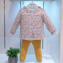 아가방 부평점 || 22 BRAND NEW || 러블리한 꽃무늬 아가방 내의 || 고급스러운 색감 || 자극없는 보들보들한 면 || 목 레이스가 이뻐요!