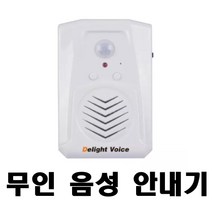 딜라이트 보이스 무선 센서 모션 동작 감지 센서 음성 안내기 무인매장 스피커, 본품+전원어뎁터, 1개