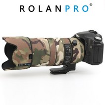 호환 카메라 렌즈 케이스 Rolanpro 나일론 방수 렌즈 커버 시그마 70-200mm f2.8 스포츠 위장 레인 커버 렌즈 슬리브 총 의류 사진, atc-캐논 마운트