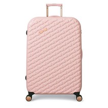 Ted Baker 여성용 벨 패션 경량 하드쉘 스피너 캐리어 핑크 여행 가방