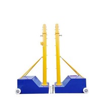 배드민턴 코트 네트 족구 이동식 거치대 테니스 펜션, 가정용 배드민턴 프레임 + 배드민턴 네트