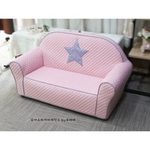 뽀로로2인용쇼파커버/피셔프라이스2인용쇼파커버 - 인디핑크, 2번