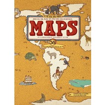 세계의 지리 문화 특산물 음식 유적 인물을 MAPS:지구촌 문화 여행 특별판 | 우리나라를 포함해 58개 나라의 지도 수록