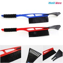 NaOBee 추운 겨울 자동차 성에제거 멀티 성에제거기 성에방지, 레드, 레드