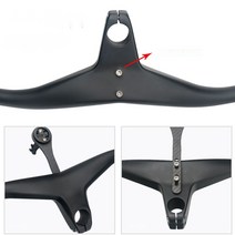 카본핸들바 픽시 각도조절 라이저바 경륜 자전거부품 자전거, 17도70x600mm블랙무광