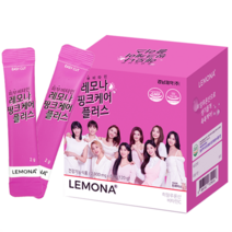 촉촉케어 생기케어 경남제약 레모나 핑크케어 플러스 2g 60포, 1개