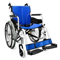 [미키휠체어] 미키코리아메디칼 알루미늄 휠체어 SMART-C PU (발걸이 착탈) 휠체어/휠체어용품, 단품