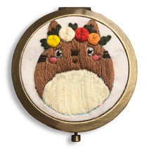 Aopet 자수거울 만들기 프랑스자수 DIY 세트 4종, 02 장난꾸러기 냥이 도안